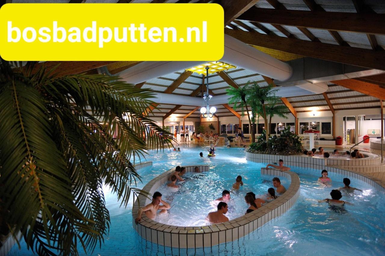Villa Leuk Chalet Te Huur In Putten, Honden Van Harte Welkom, Alleen Voor Recreatie Exterior foto